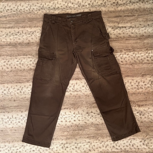 Duluth Trading Co Pants Duluth Flex Fire Hose Carpenter Cargo Work Pants Poshmark